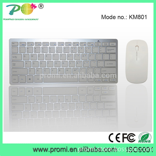 New 2.4G wireless keyboard and mouse combo with X-Structure design KM801